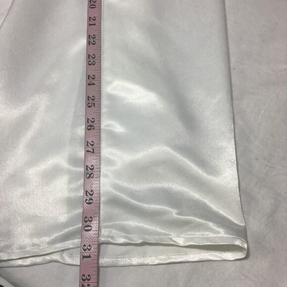 LULU'S S Ivory Off White Lifetime of Romance Backless Wide-Leg Jumpsuit B170 - Picture 10 of 11